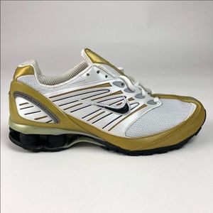 Nike Shox Go Retro Gold Running Shoes 311124-102